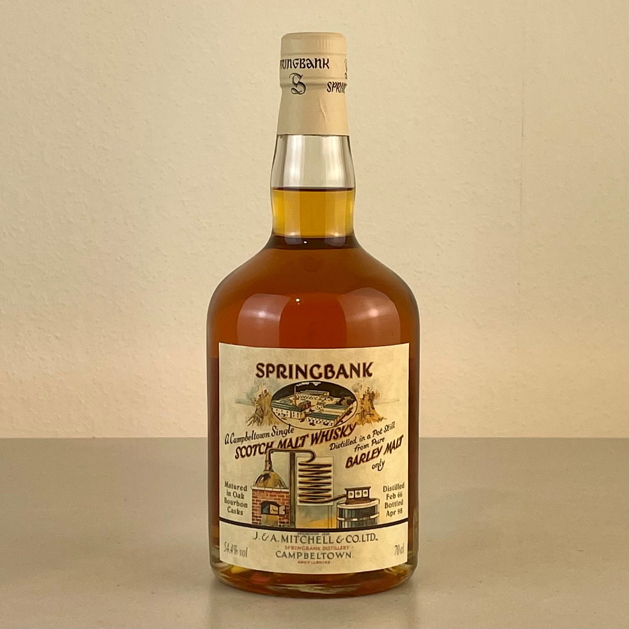 Springbank 1966 / 32 Years Local Barley #494