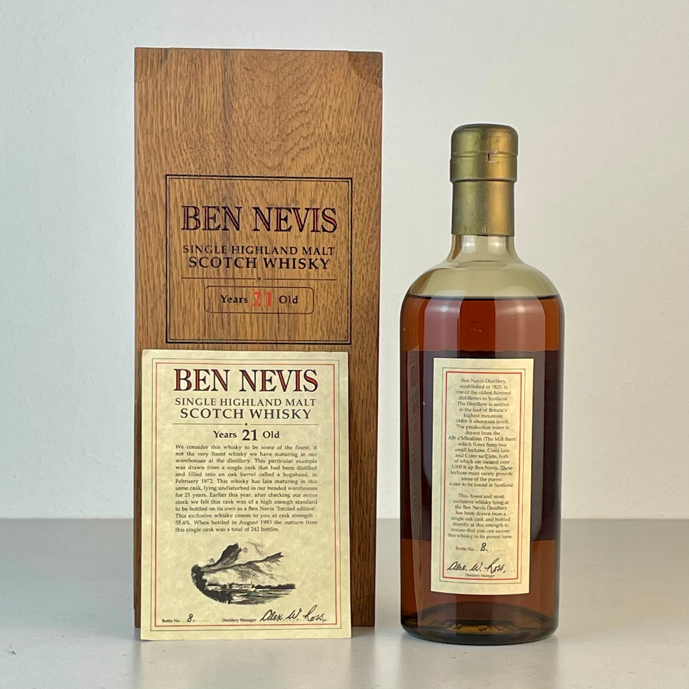Ben Nevis 1972 / 21 Years (bottled 1993)