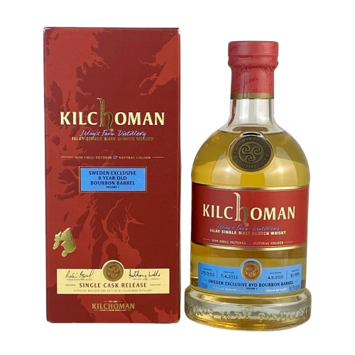 Kilchoman 2011 / 8 Years / Sweden Exclusive Bourbon Barrel