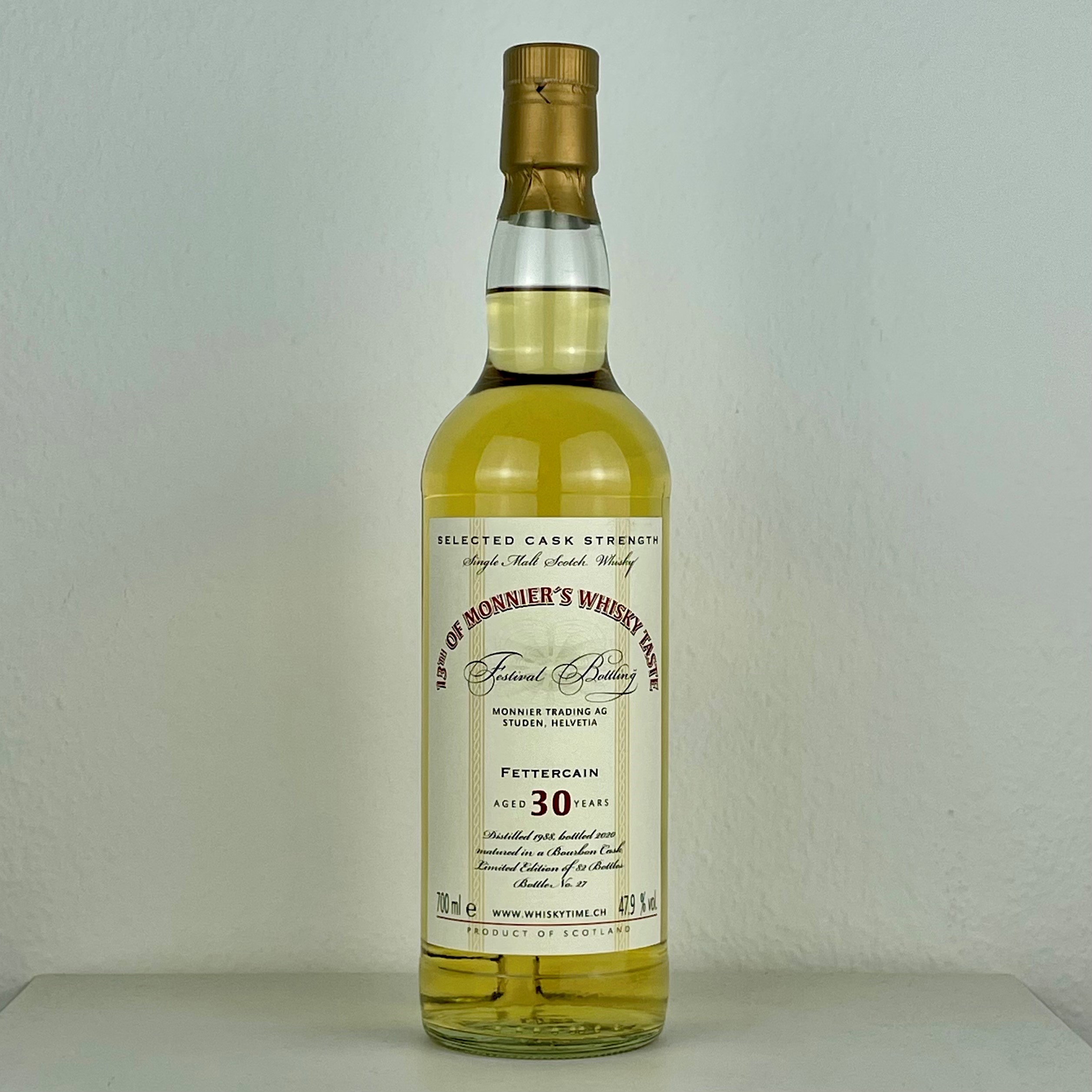 Fettercairn 1988 / 30 Years / Monnier