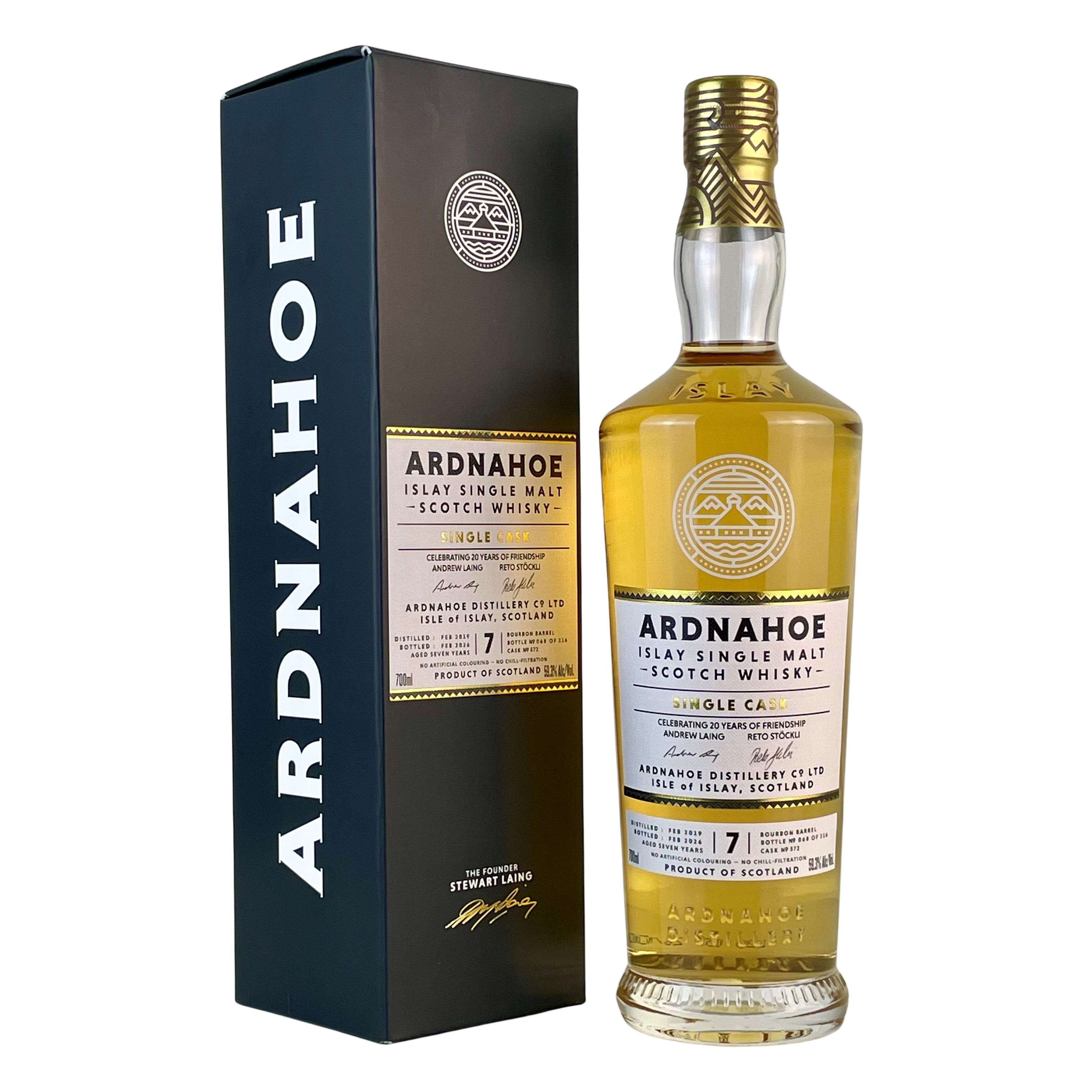 Ardnahoe Switzerland Exclusive Bundle – Small Batch & Single Cask (Cask Strength)