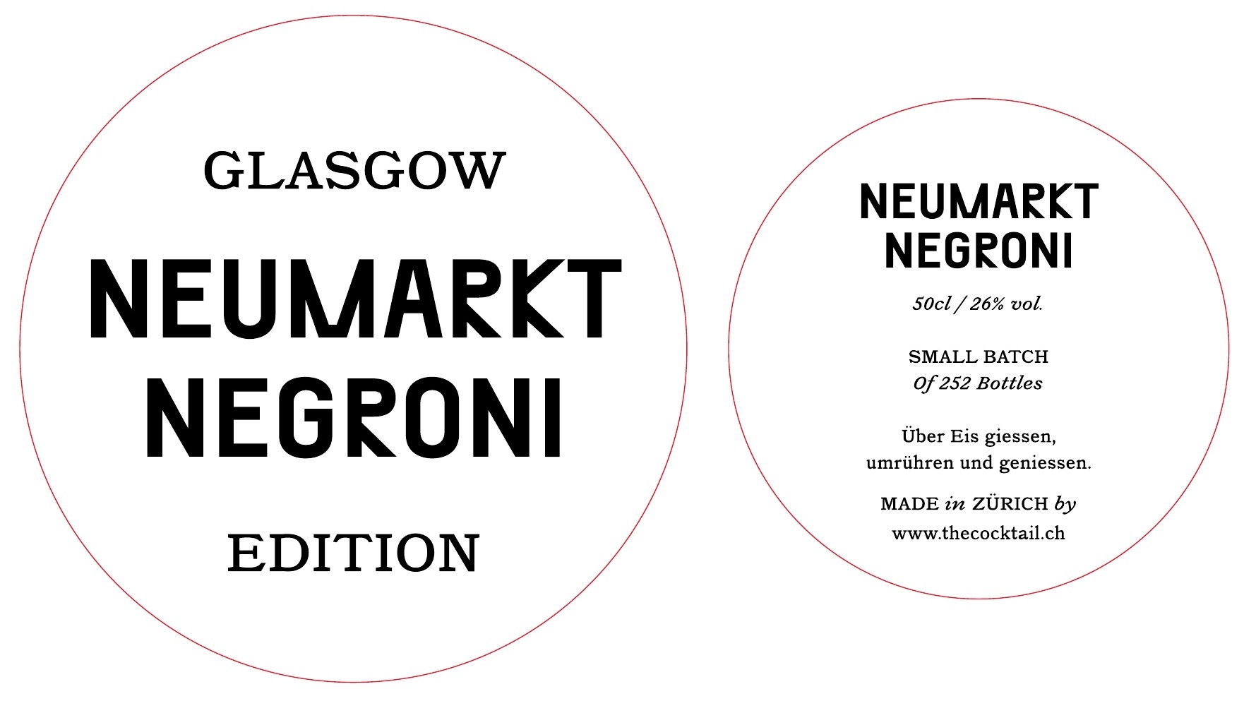 Neumarkt Negroni Glasgow Edition