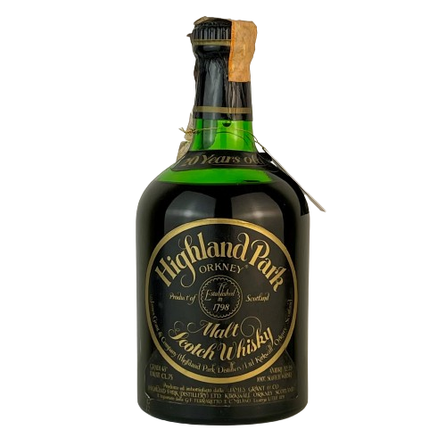 Highland Park 1959 / 20 Years / Green Dumpy Bottle