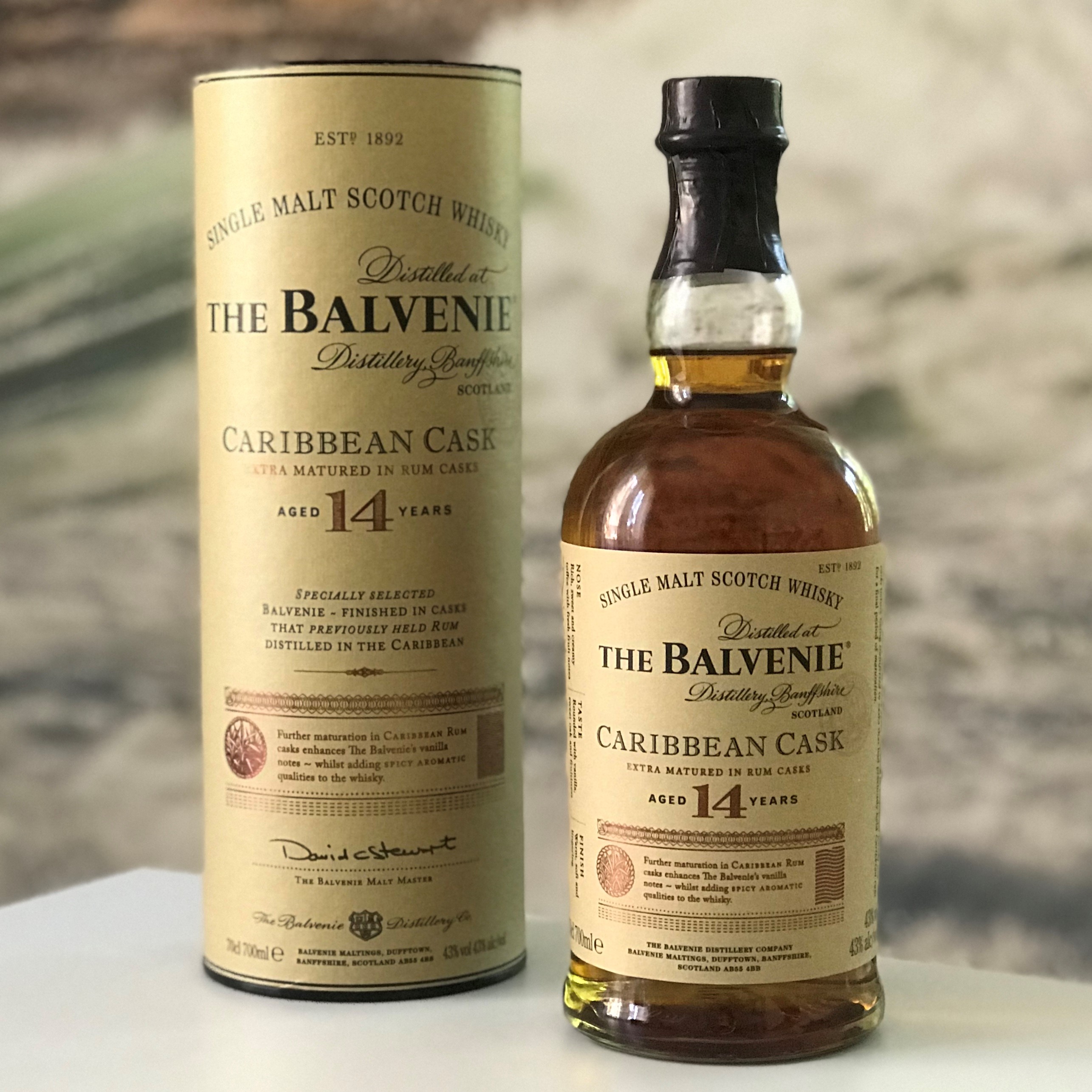 Balvenie 14 Years Caribbean Cask / Original