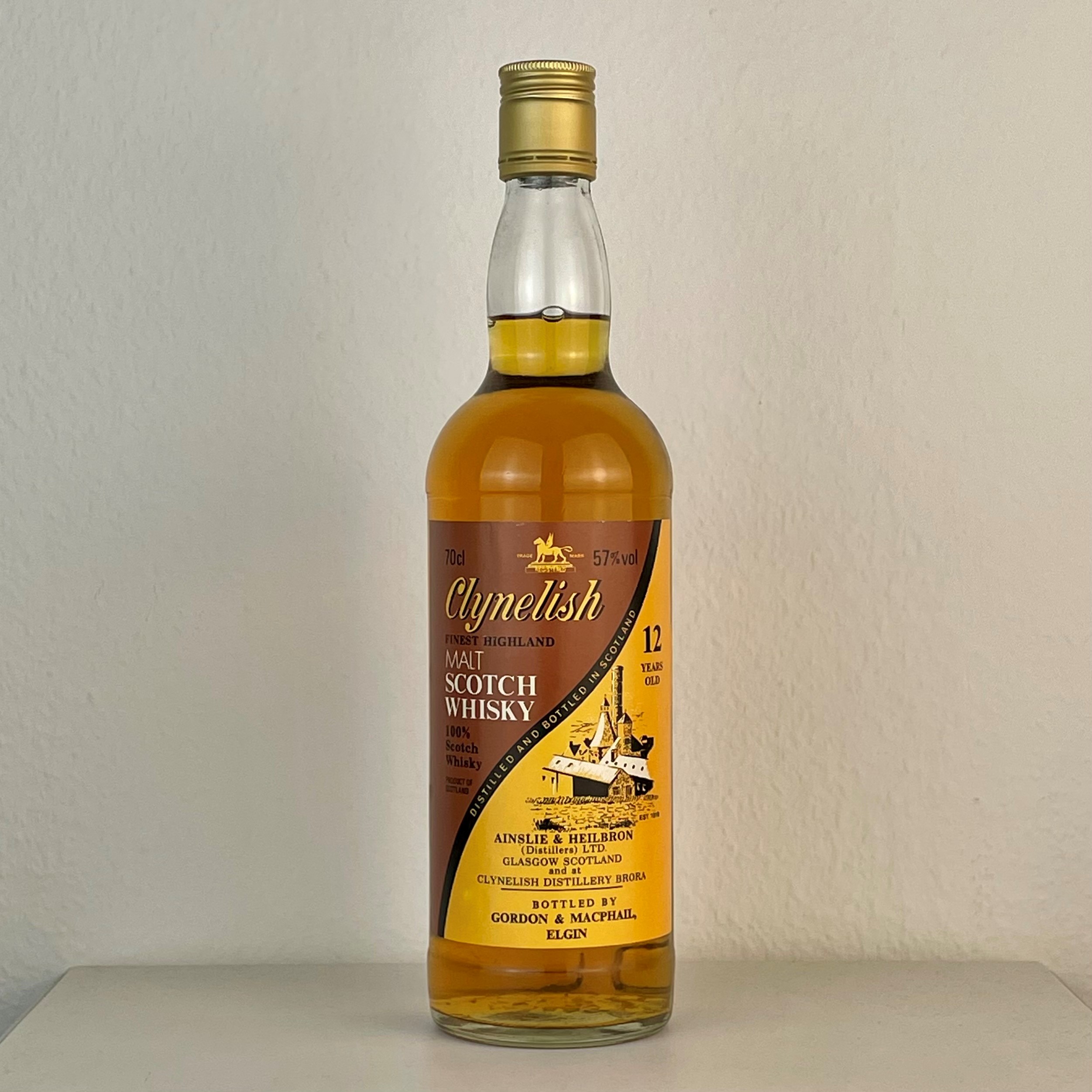 Clynelish 12 Years (1995) Ainslie & Heilbron