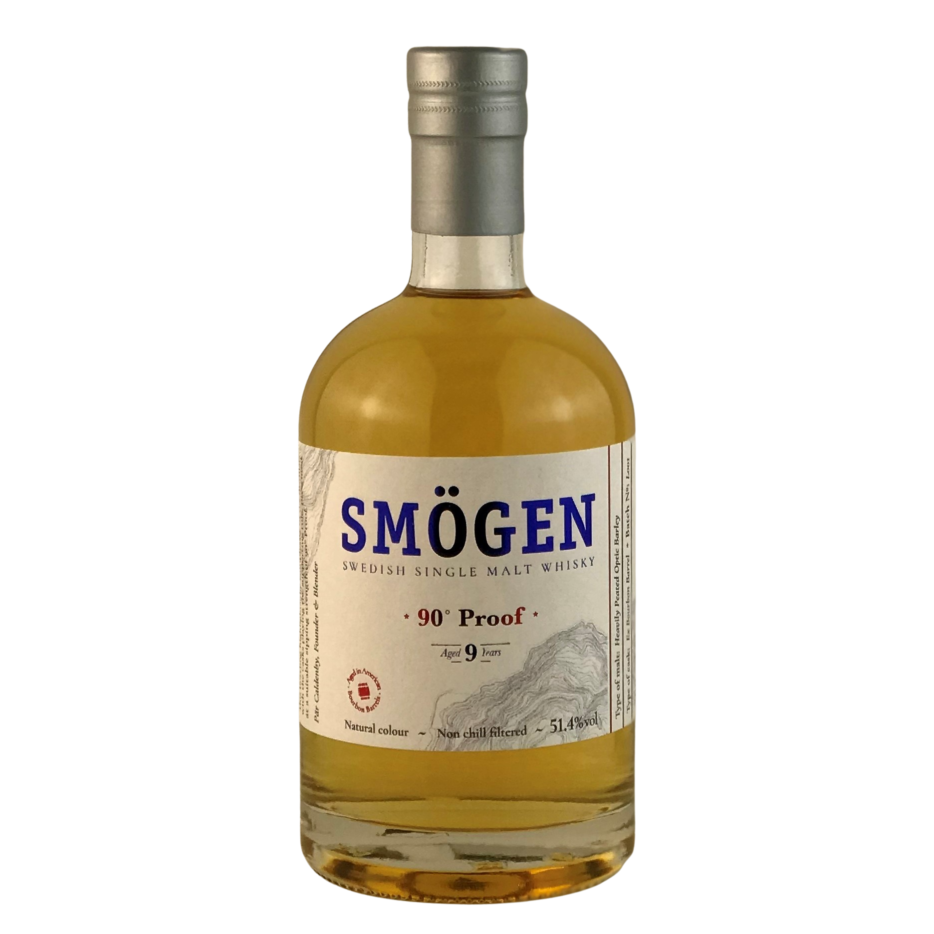 Smögen 90 Proof Batch 1 Swedish Whisky