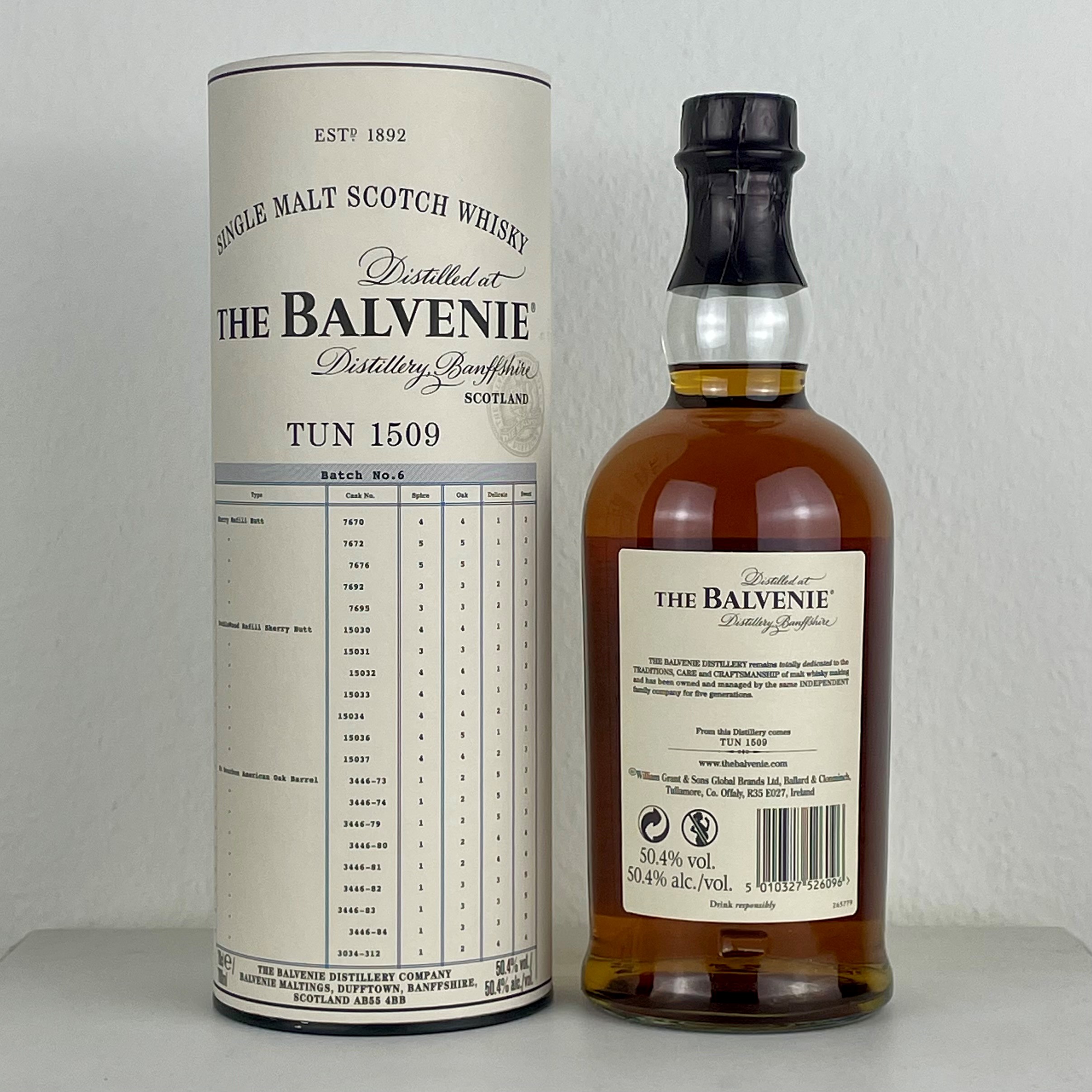 Balvenie Tun 1509 Batch No. 6