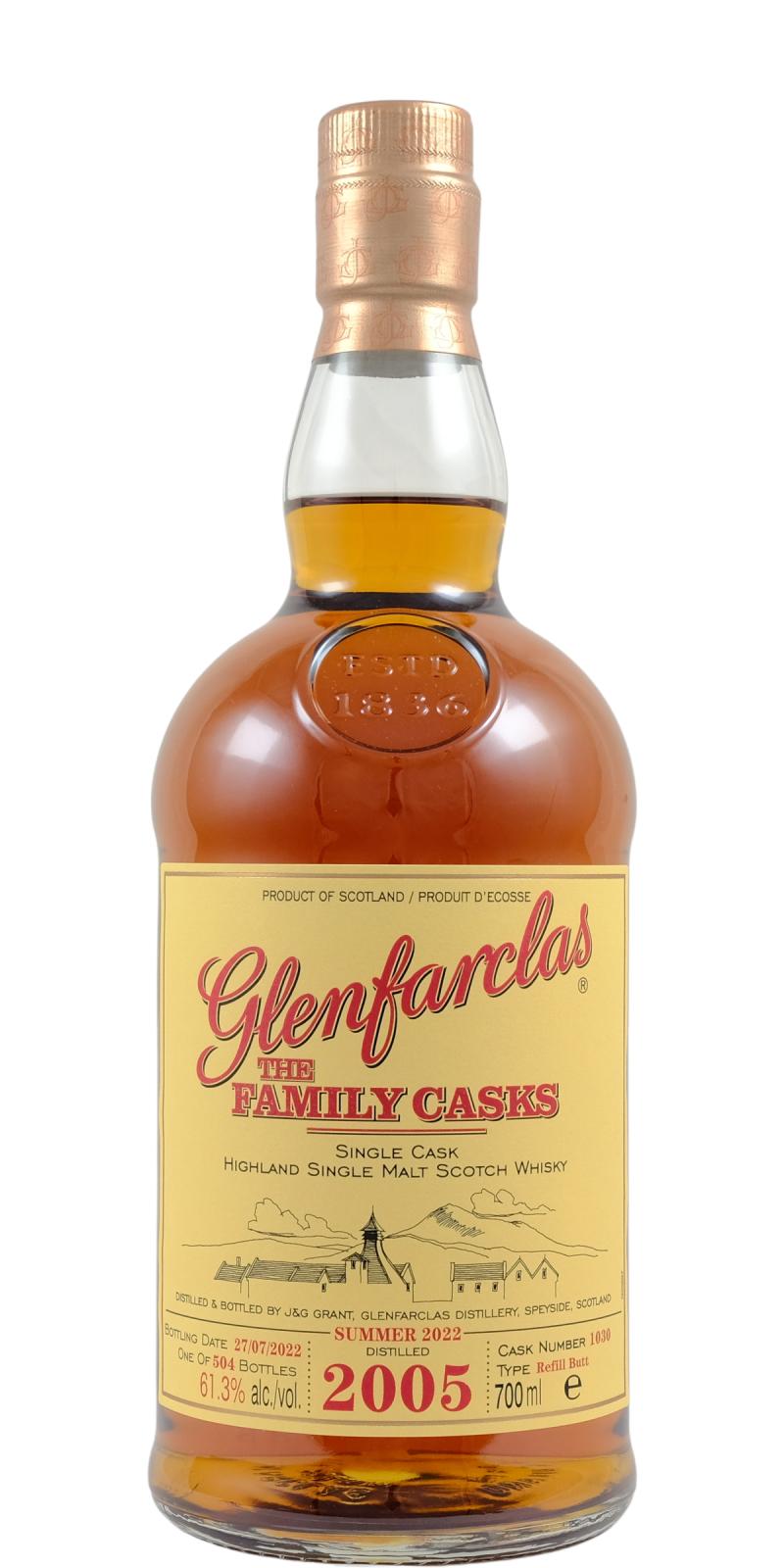 Glenfarclas 2005 S22 Release The Family Casks