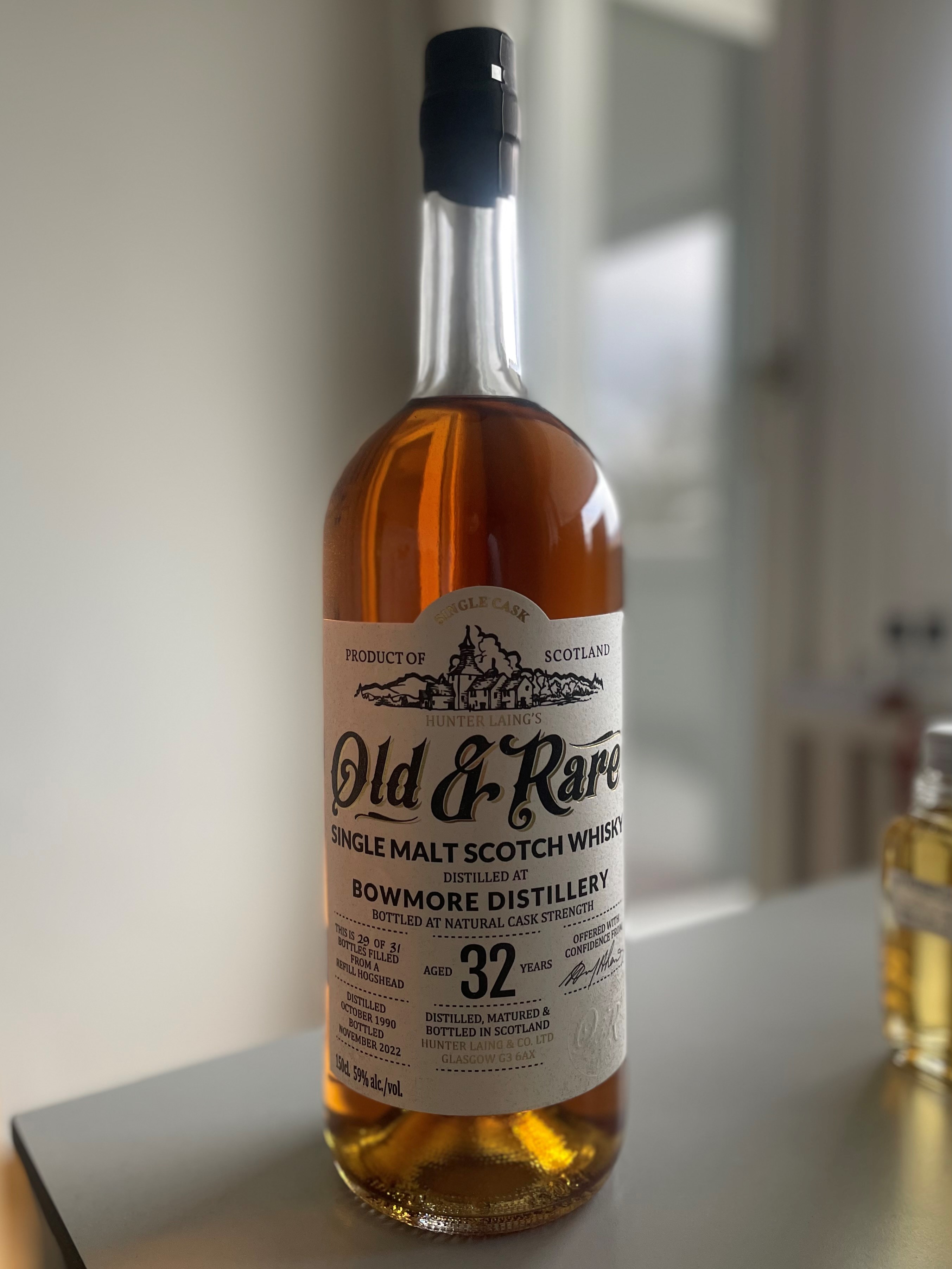 Bowmore 1990 / 32 Years / Old & Rare Magnum