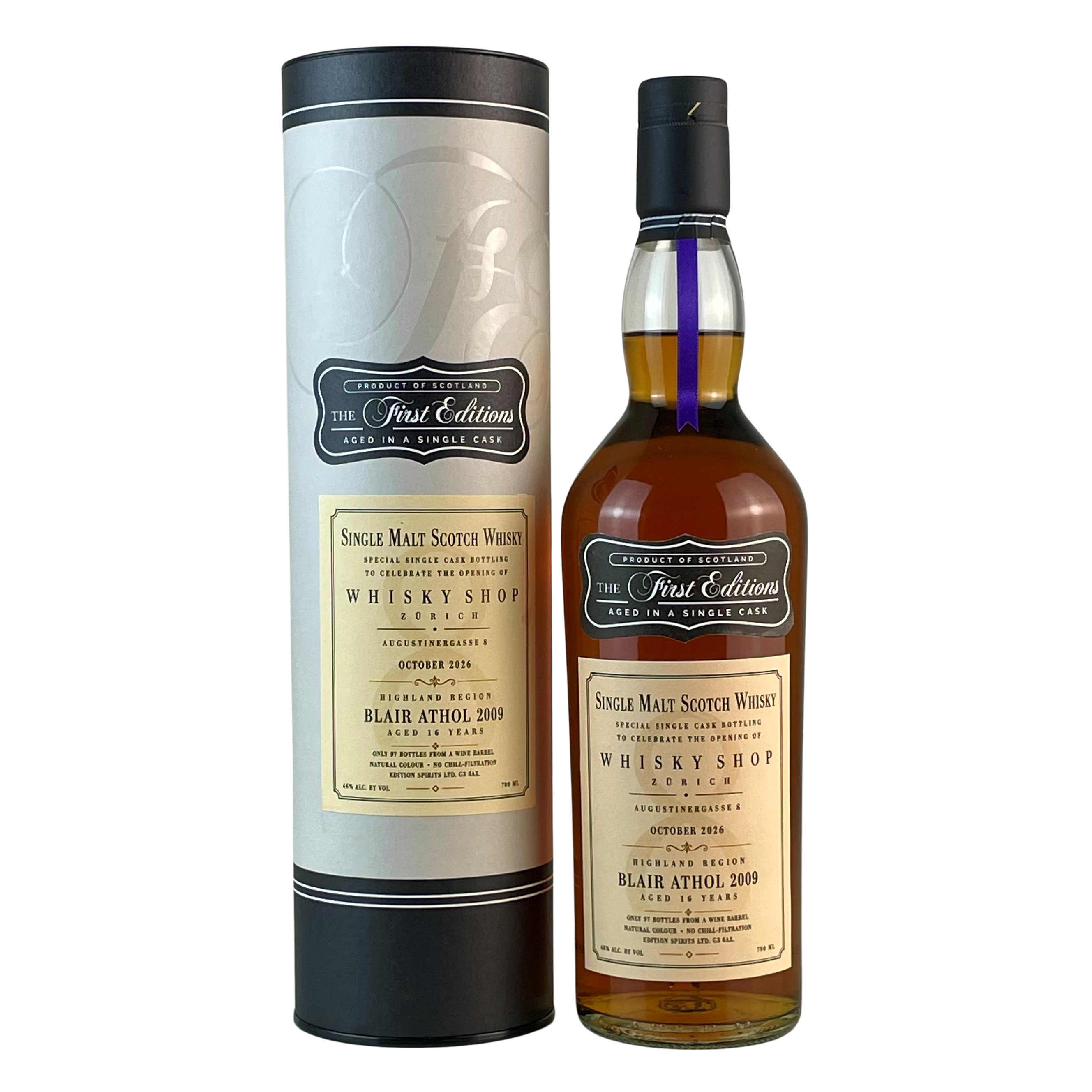 Blair Athol 2009 / 16 Years / The First Editions for Whisky Shop Zürich