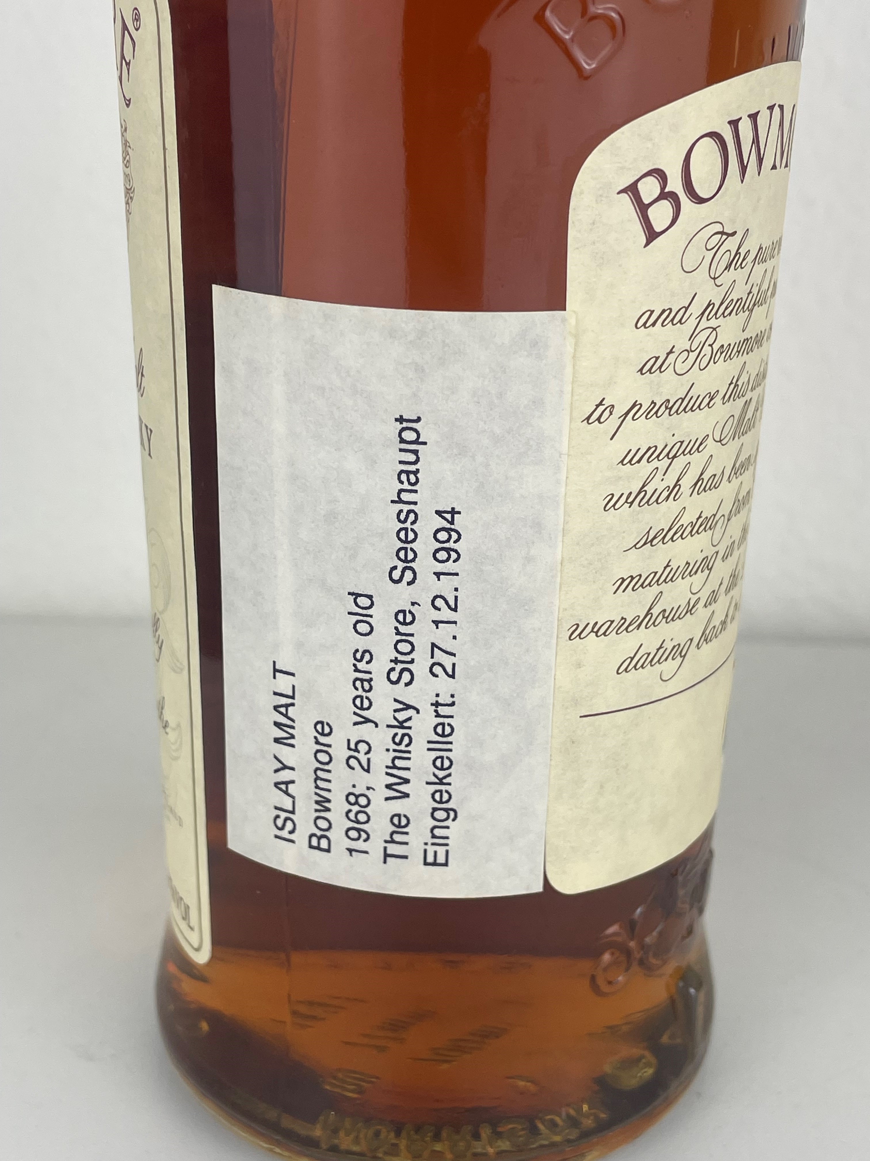 Bowmore 1968 / 25 Years