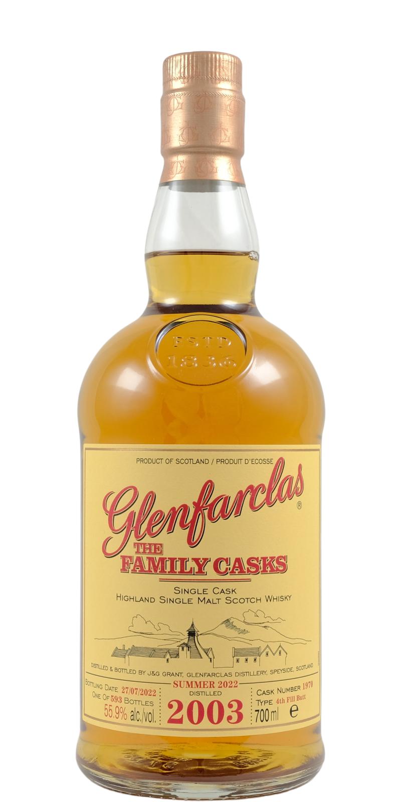 Glenfarclas 2003 S22 The Family Casks