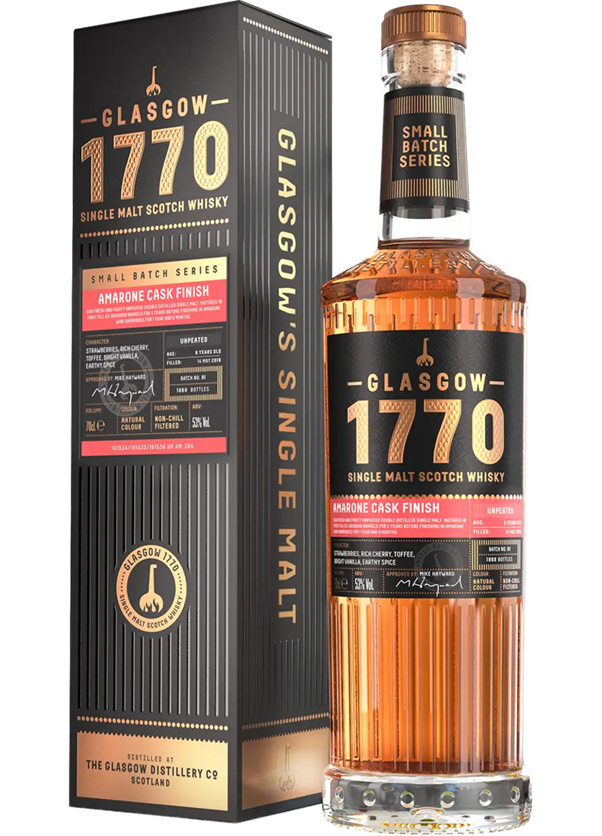 Glasgow 1770 Amarone Cask Finish – Small Batch Series (53%)