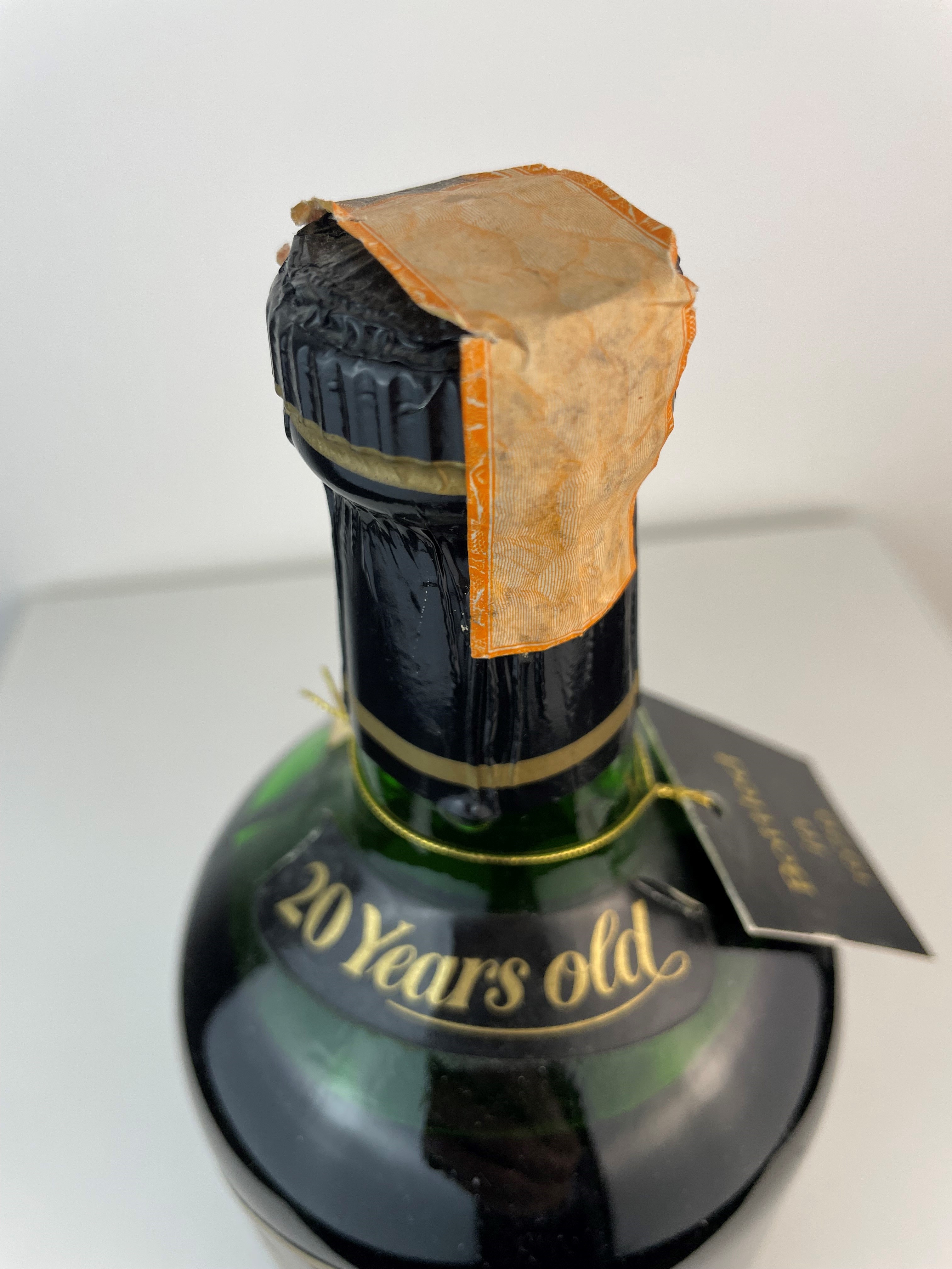 Highland Park 1959 / 20 Years / Green Dumpy Bottle