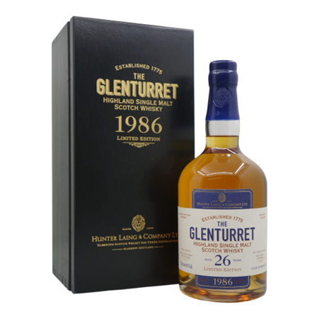 Glenturret 1986 / 26 Years / Hunter Laing